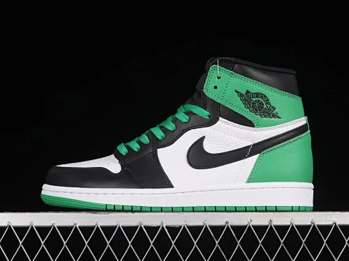 All categories Air Jordan Jordan series basketball shoes Air Jordan 1 High L version Air Jordan 1 High OG "Lucky Green" AJ1 Joe 1 Celtics Black Green Toe DZ5485-031